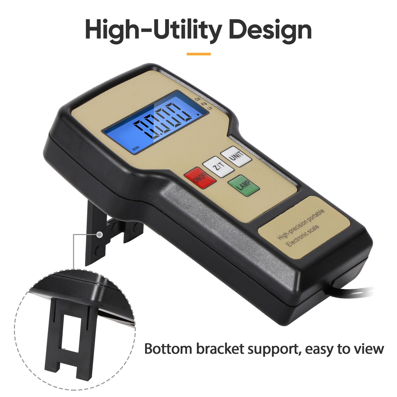 Digital Refrigerant Electronic Charging Scale Meters 220 lbs for HVAC with Case