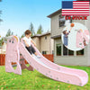 Multifunct Kids Slide Swing Set Toddler Play Climber Backyard Playground Playset