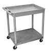 2 SHELF TUB CART 24"D x 32"W x 35 3/4"H NEW