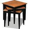 Leick Furniture Stacking Table Set Slate finish 9004-SL New