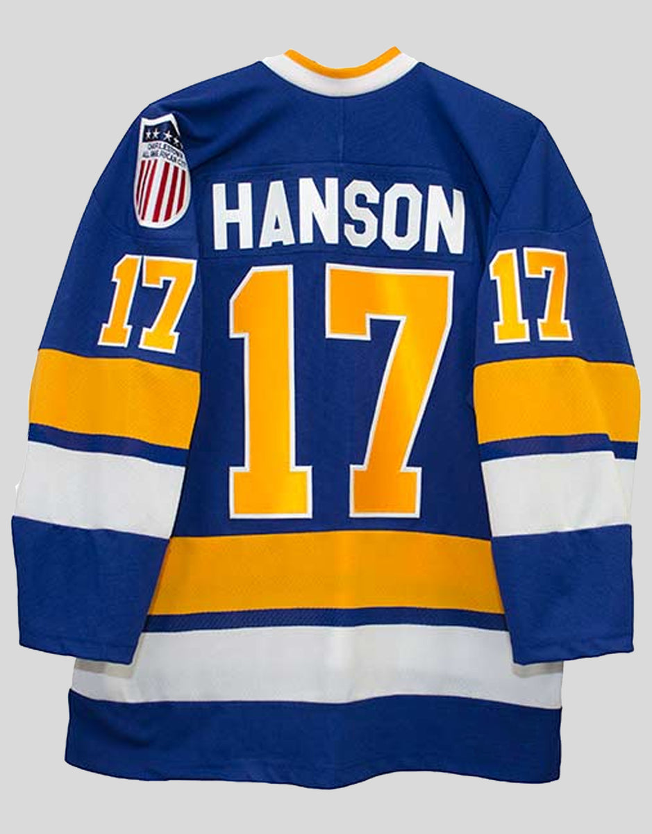 Hanson Brothers #16 #17 #18 Charlestown Chiefs Slap Shot Movie Hockey  Jerseys!