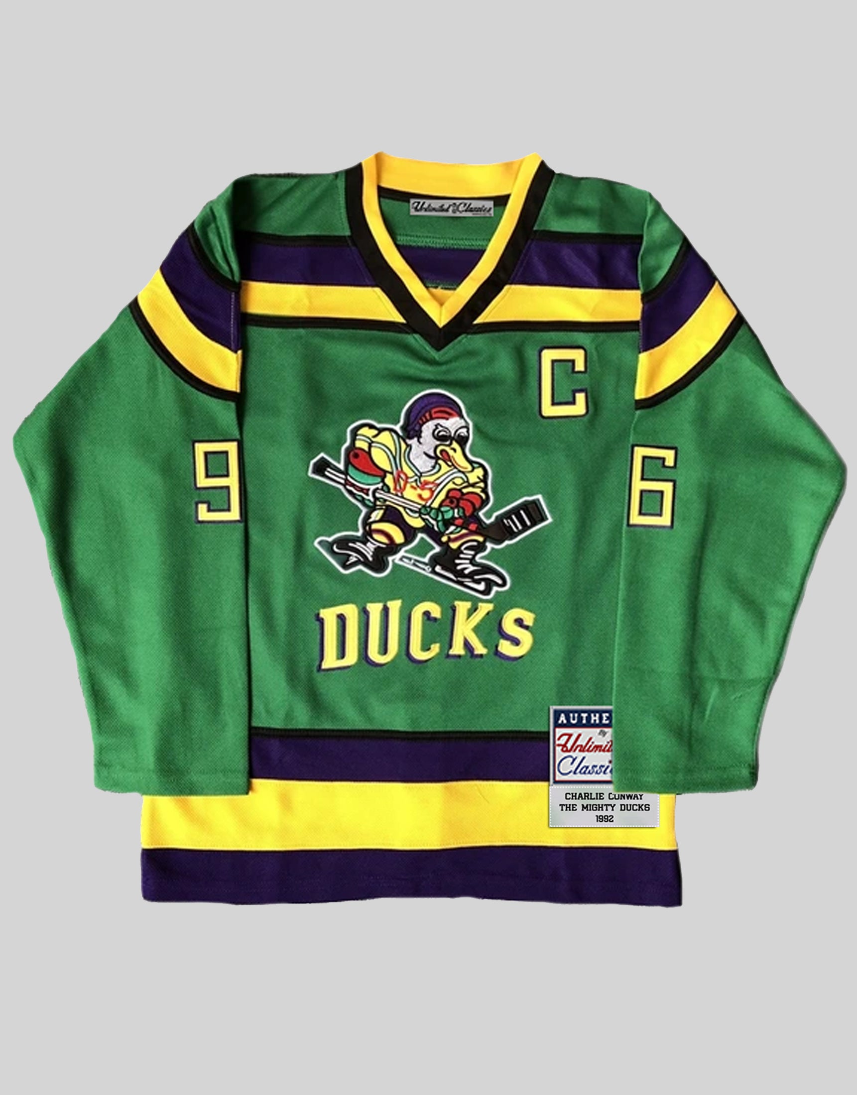 charlie conway mighty ducks jersey