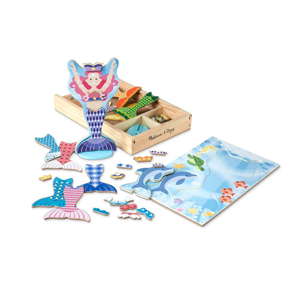 melissa and doug mermaid magnetic