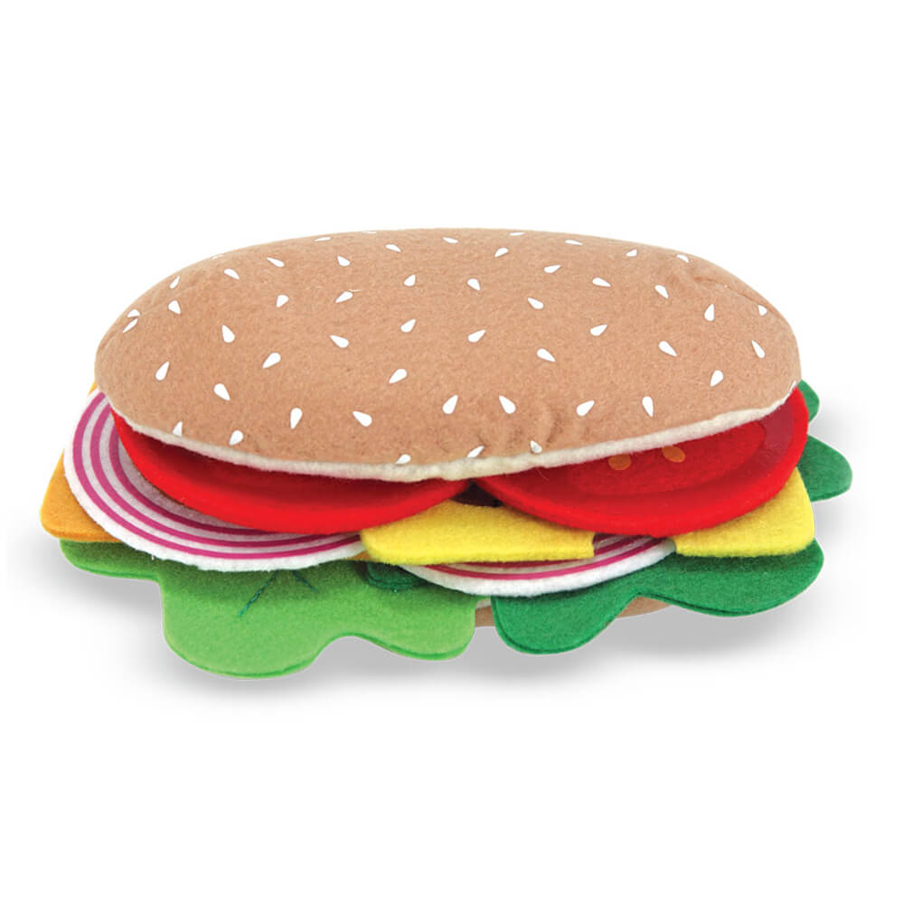 melissa and doug burger set