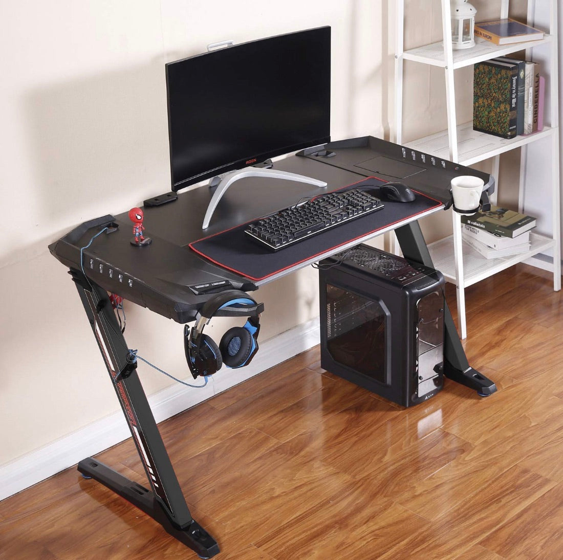 Eureka Ergonomic Z2 Gaming Desk Pc Gaming Desk Computer Gaming