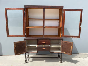 Elegant Antique Display Cabinet