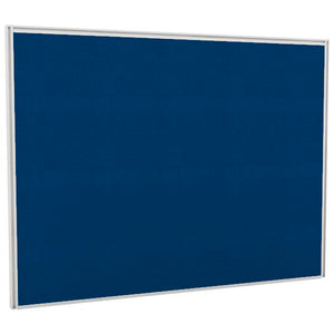Partition Screen 1200X900 White Frame - Blue Fabric