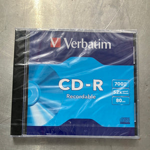 Verbatim CD-R 700MB 52X High Speed_ 10 Pack Units