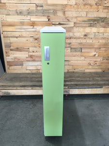 Small Green Locker & Shelf without Keyhole