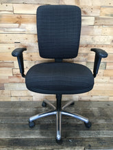 Load image into Gallery viewer, Grey Office Chair w/ Arms