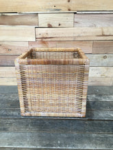 Load image into Gallery viewer, Cane Storage Basket Set of 3