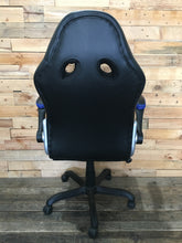 Load image into Gallery viewer, Blue/Black Gaming Chair