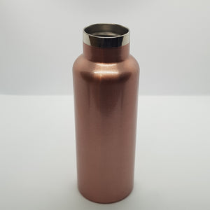Rose Gold Vase - Repurposed Water Bottle