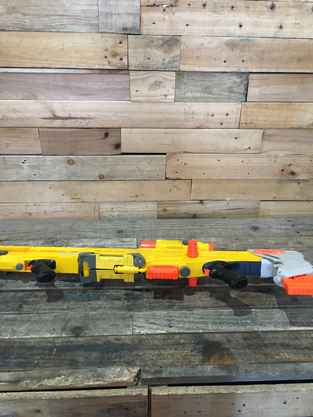 Yellow NERF Gun
