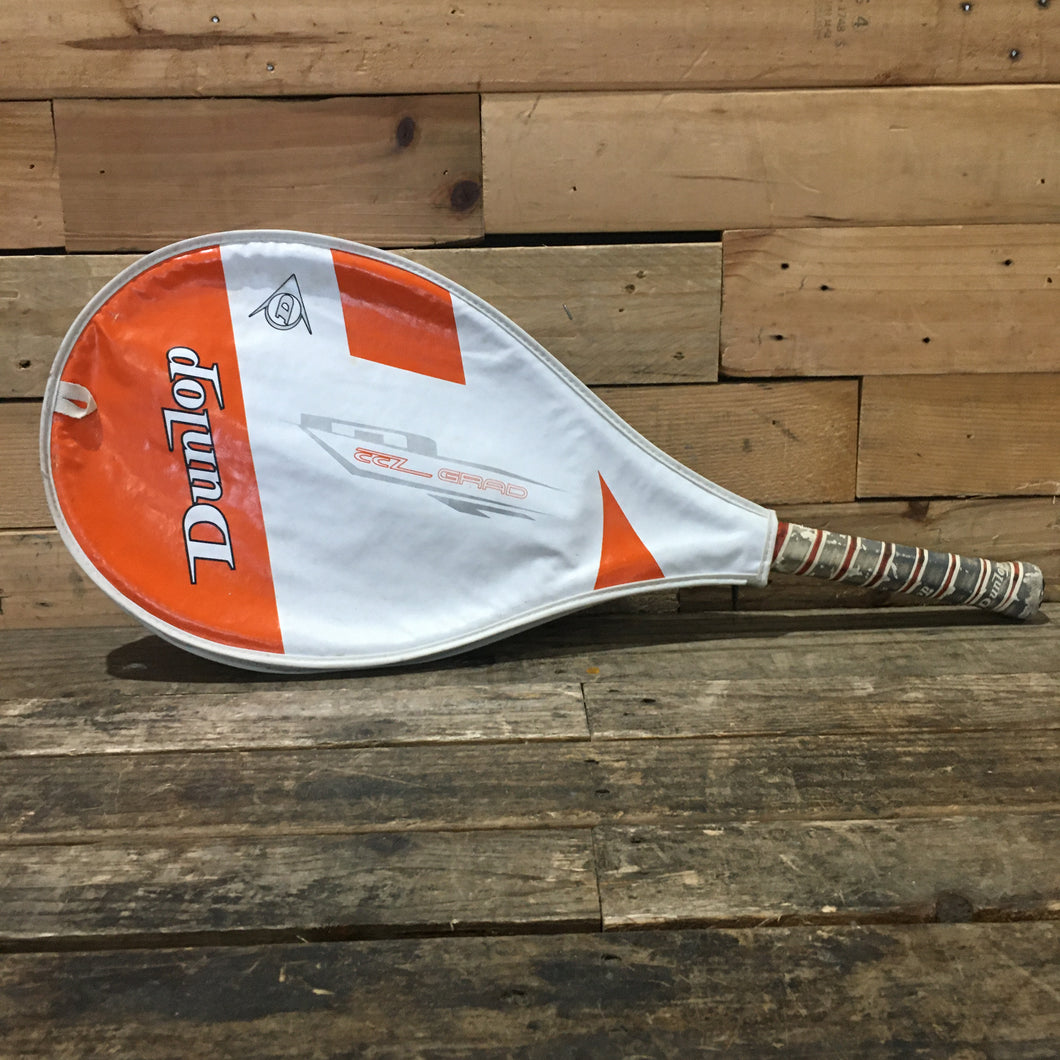 Dunlop Orange Tennis Racket and Case