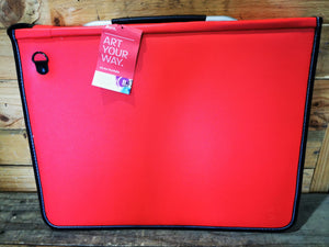 Red Art Folder