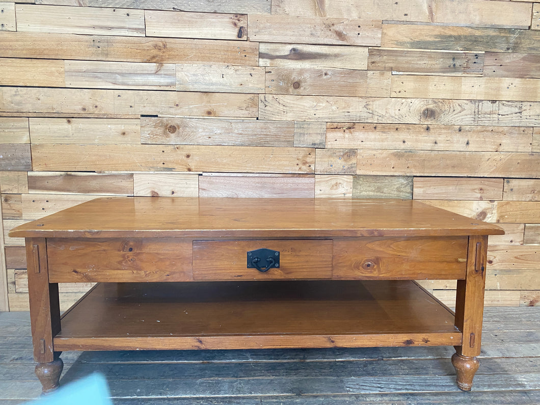 Solid Wood TV Display Cabinet / Coffee Table
