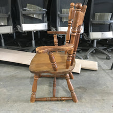 Load image into Gallery viewer, Kids Size Wooden Chair