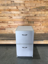 Load image into Gallery viewer, Small Wooden Filing Cabinet 3 Drawers