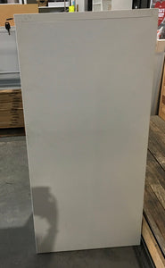 Four Drawer White Filing Cabinet With Key