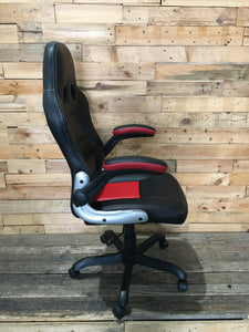 High Back Game Chair_ Black & Red