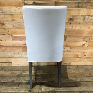 White Cushioned Dining Chair