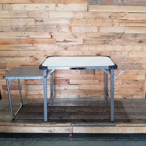 Camping Kitchen - Portable Bench With Racking