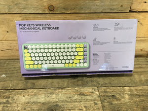 Logitech Purple POP Keys Keyboard