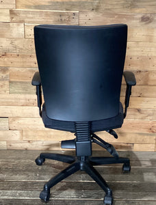 Grey Office Chair With Armrest-Height Adjustable