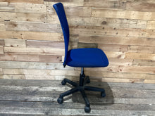 Load image into Gallery viewer, Dark Blue Office Chair