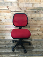 Load image into Gallery viewer, Red Mesh Back Ergonomic Office Chair - Good