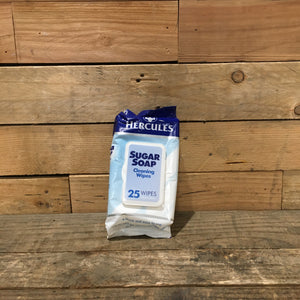25-Pack Hercules Sugar Soap Wipes
