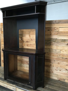 Large Dark Oak Wooden Cabinet