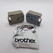 Load image into Gallery viewer, Brother P-touch Tape Cassette White 2 Pack New