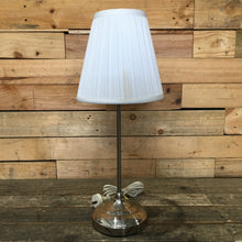Load image into Gallery viewer, Metal Lamp with White Lampshade