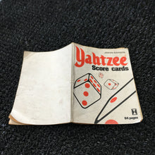 Load image into Gallery viewer, Yahtzee Score Card