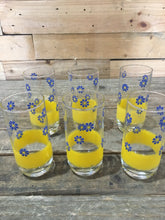 Load image into Gallery viewer, Set of 6- Floral Glasses