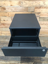 Load image into Gallery viewer, 3 Drawer Black Pedestal