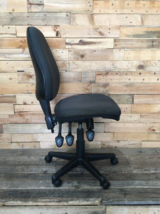 Grey Ergonomic Office Chair without Arms