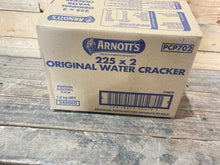 Load image into Gallery viewer, Arnott’s 225x2 Original Water Cracker Biscuits