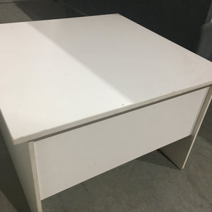 White Panelled Desk