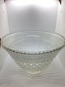 Set of Glass Cups and Bowl
