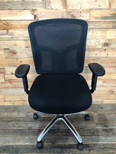 Load image into Gallery viewer, Black Ergonomic Mesh Back Office Chair