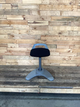 Load image into Gallery viewer, Black/Grey Footed Stool