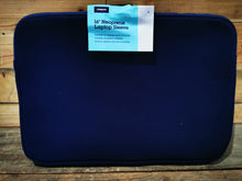 Load image into Gallery viewer, Blue Neoprene Sleeve Laptop Case