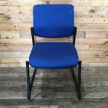 Load image into Gallery viewer, Bright Blue Waiting Room Chair