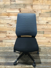 Load image into Gallery viewer, Grey and Black Fabric Office Chair