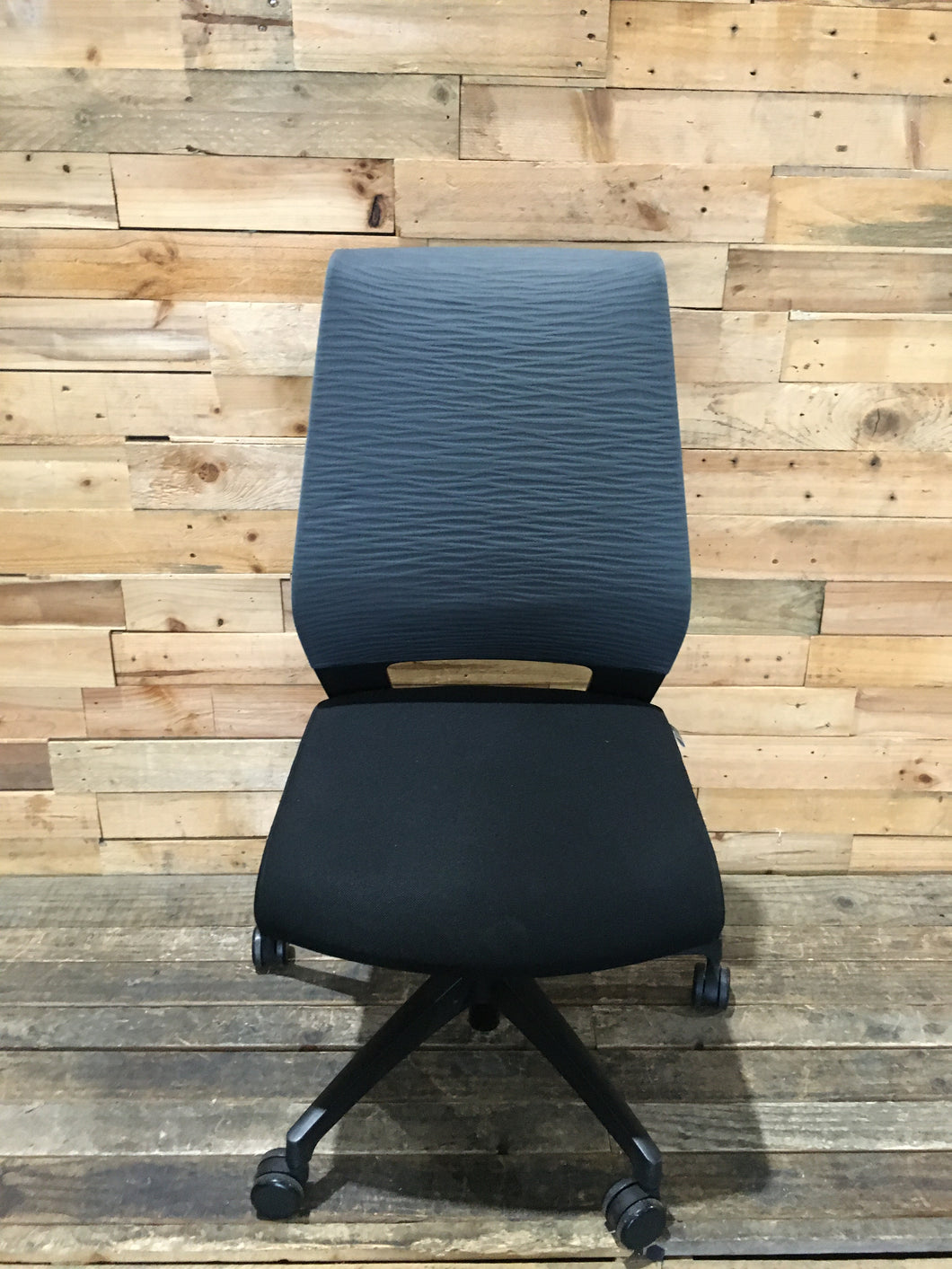 Grey and Black Fabric Office Chair