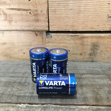 Load image into Gallery viewer, Varta Longlife Power D Batteries