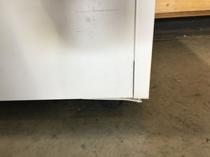 Two Drawer White Filing Cabinet_with Damages